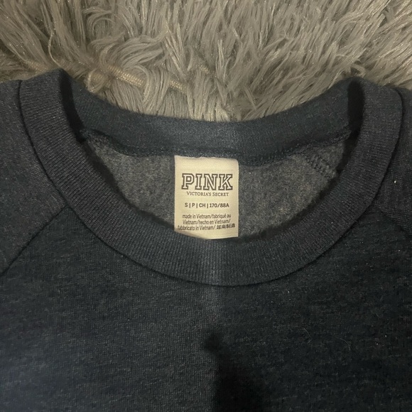 🩶🩷VS PINK SWEATSHIRT DRESS SMALL - Picture 2 of 2